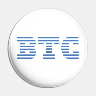 BTC alternative logo Pin