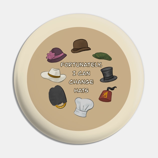 Wayne's Hats Pin by ImaginativeJoy