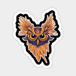 Owl face Magnet