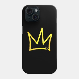 king crown basquiat Phone Case