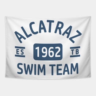 Alcatraz Swim Team Tapestry