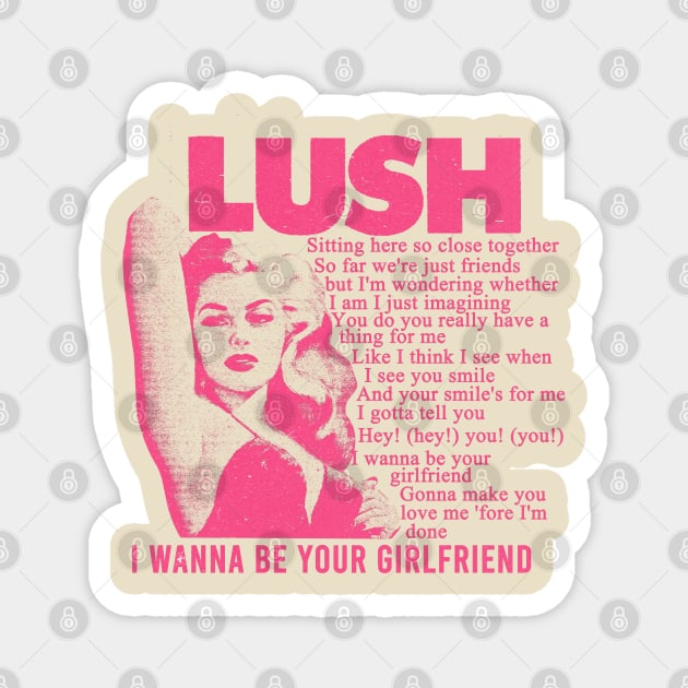 vintage lush // fanart Magnet by psninetynine