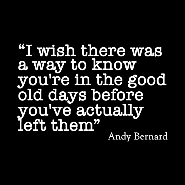 Andy Bernards Quote by IKAT