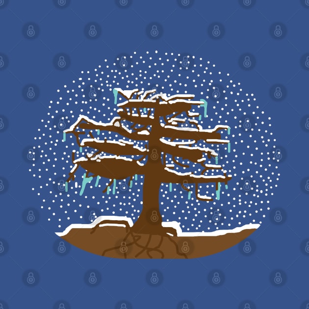Snow globe tree by mygrandmatime