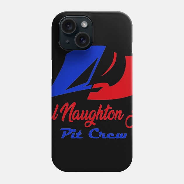 Cal Naughton Pit Crew Phone Case by FanSwagUnltd