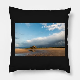 Low Tide at Bamburgh Pillow