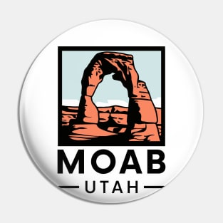 Moab Utah Arches Pin