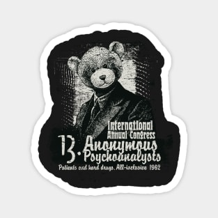 Bear Head T-Shirt Design Magnet