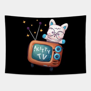 Kitty TV! Tapestry