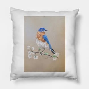 Bluebird Pillow