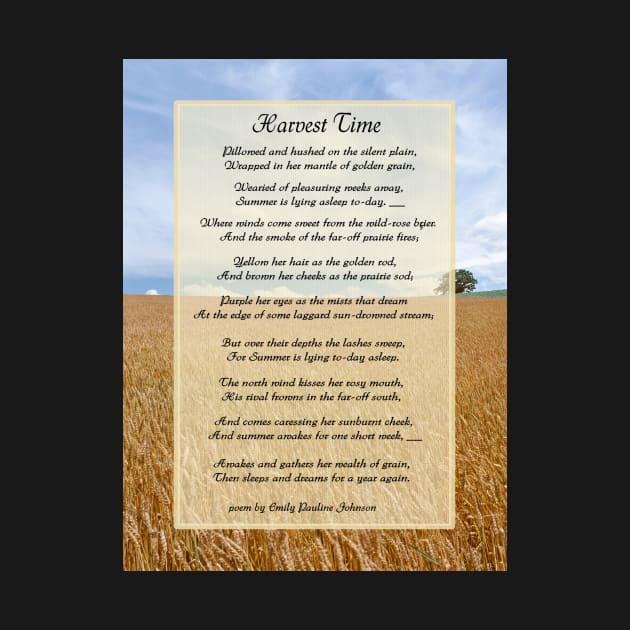 Harvest Time Scene and Poem by SpiceTree