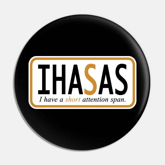 I have a short attention span Pin by west13thstreet