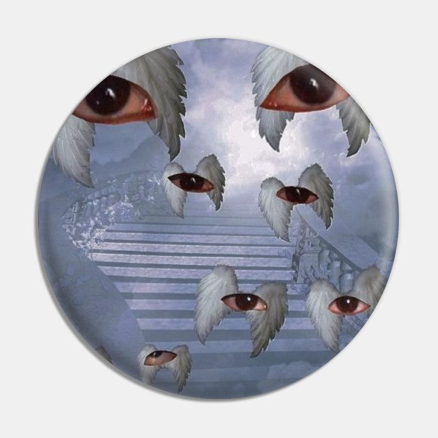 Dreamcore, weirdcore aesthetic eyeball design - Weirdcore - Pin