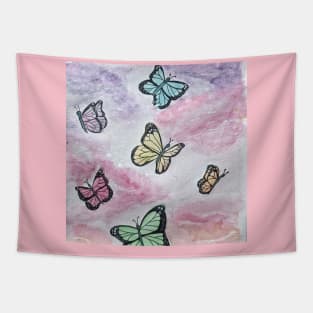 Colorful Butterflies Tapestry