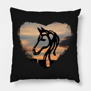 Horse Heart Pillow