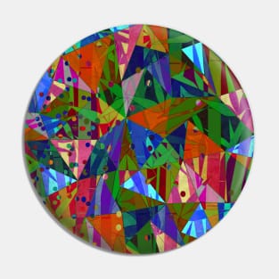 Abstract geometry Pin