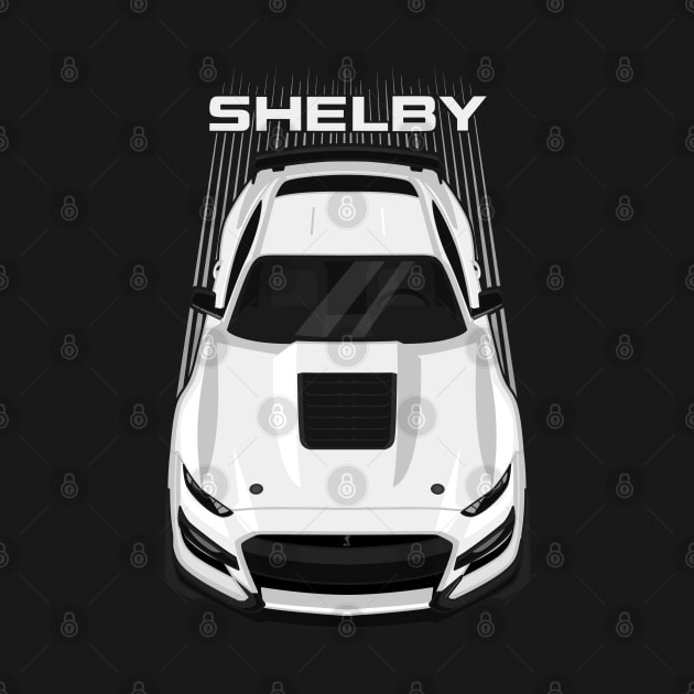 Ford Mustang Shelby GT500 2020-2021 - White by V8social