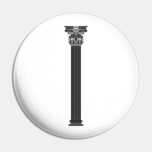 Black corinthian column Pin