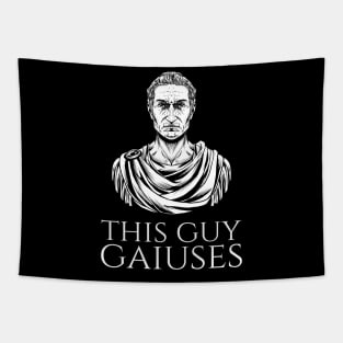 Julius Caesar Ancient Rome History Meme - This Guy Gaiuses Tapestry