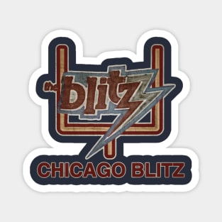 Chicago Blitz Football Magnet