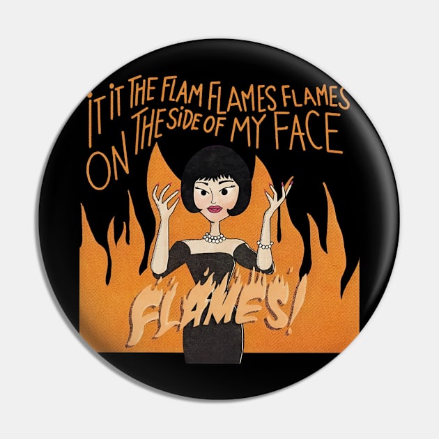 It it the Flam Flames Pin by alea crew