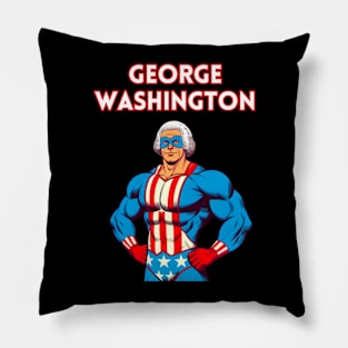 Founding Bro: George Washington 80s Wrestler Pillow