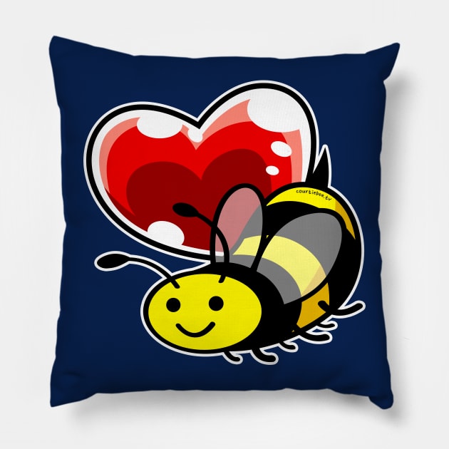 courtieHeart Pillow by Swarm Store