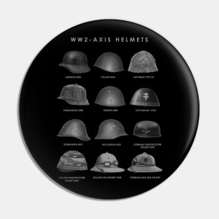 WW2 - Axis Helmets Pin