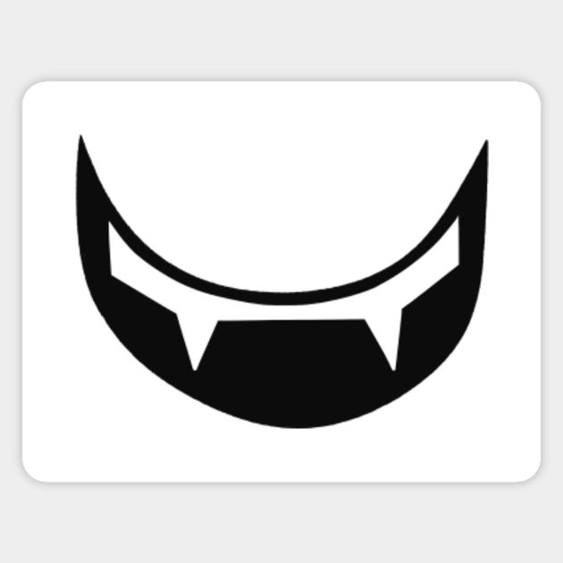 Roblox Vampire Face Roblox Sticker Teepublic - roblox face without mouth
