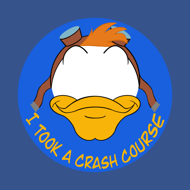 Launchpad McQuack - I took a crash course by Kale's Art