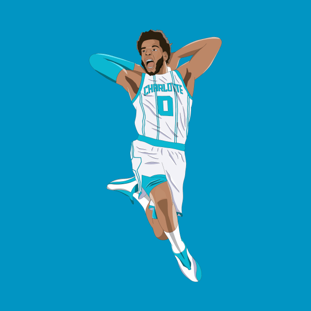 Miles Bridges Art by mnaperdraws