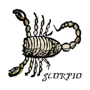 Scorpio - Medieval Astrology: T-Shirt