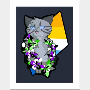 Jayfeather (Warrior Cats) Poster for Sale by Fudgebiskets