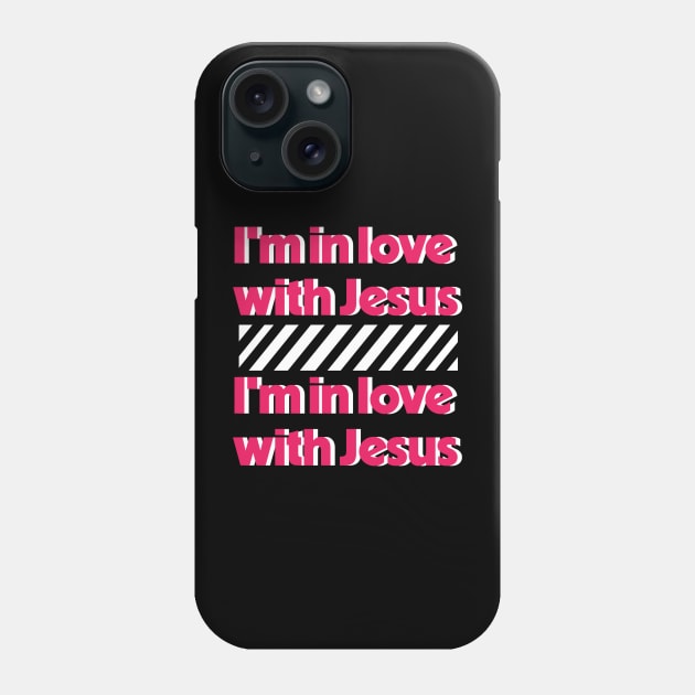 I'm in love with Jesus ( Cassloww) #01 Phone Case by footysloww