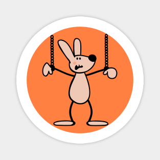 Chained Rabbit Magnet