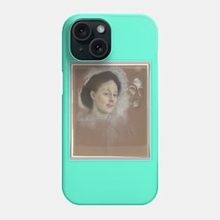 The Artist's Cousin, Probably Mrs. William Bell (Mathilde Musson, 1841–1878) Phone Case