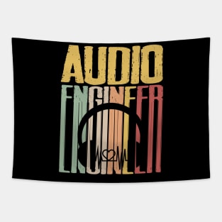 Sound Engineer Gifts | Audio Engineer Audio Guy Tapestry