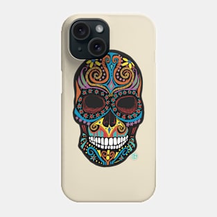 Dia De Los Muertos Calavera Sugar Skull Phone Case