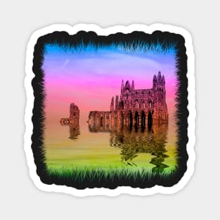 Whitby Abbey Magnet