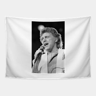 Frankie Valli BW Photograph Tapestry