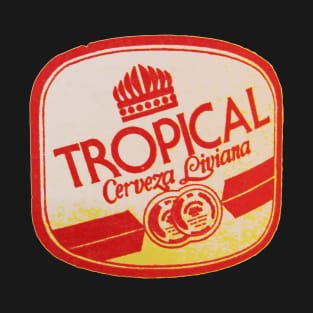 Es Tu Gente Tropical Cerveza Liviana Costa Rica Los 80s T-Shirt