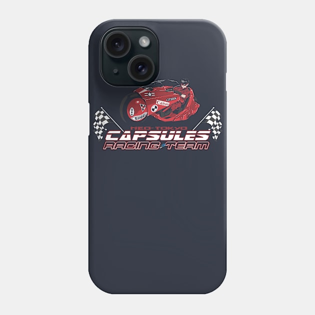 Capsules Racing Phone Case by spacemonkeydr