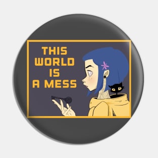 Coraline jones Pin