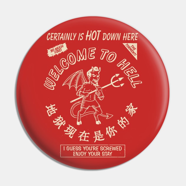 Hot Sauce Pin by DinoMike