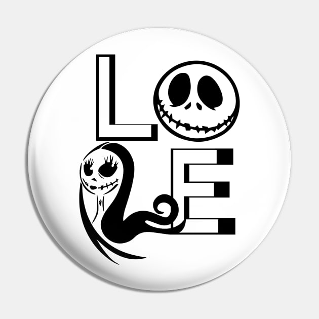 Love Jack and Sally Pin by beaching