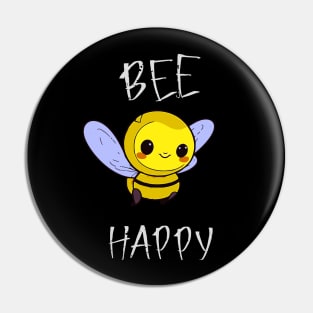 Bee Happy Pin