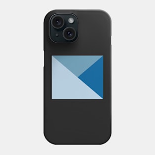 Geometric Blue Phone Case