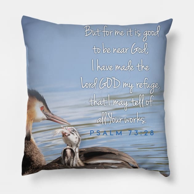 Christian Nature Design Pillow by Third Day Media, LLC.