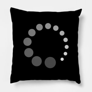 Buffering symbol Pillow