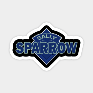 Sally Sparrow - Doctor Who Style Logo - Don't Blink Magnet